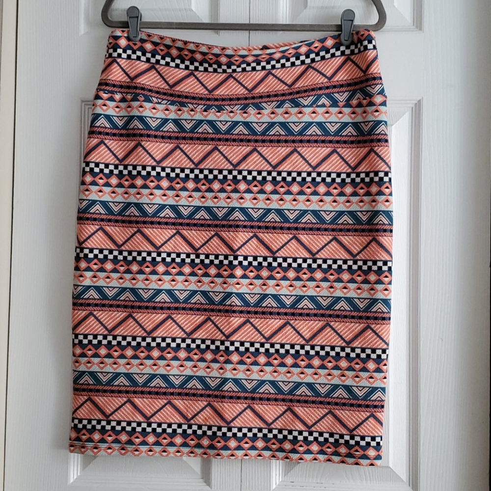 Lularoe Cassie pencil skirt, sz XL, like new